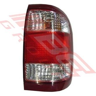 REAR LAMP - R/H - CLEAR/RED/CLEAR - TO SUIT - NISSAN PATHFINDER/REGULAS R50 95-