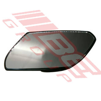 DOOR MIRROR GLASS - L/H - TO SUIT - FORD MONDEO 2001-