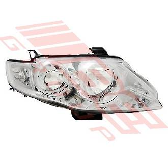 HEADLAMP - R/H - CHROME - TO SUIT - FORD FALCON FG 2008-