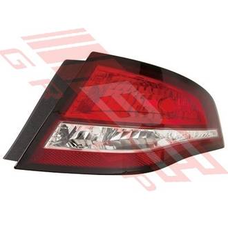 REAR LAMP - R/H - DARK RED - TO SUIT - FORD FALCON FG 2008- 4DR G6