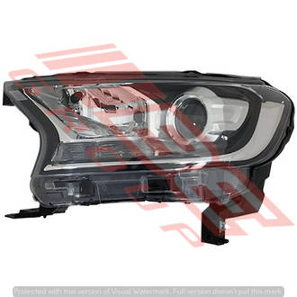 HEADLAMP - L/H - WILDTRACK - XLT ** ELECTRIC/ MANUAL** - TO SUIT - FORD RANGER PX2 2015-  F/LIFT
