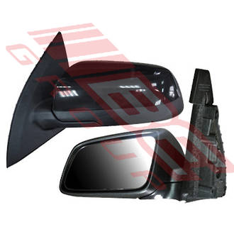 DOOR MIRROR - L/H - ELECTRIC - W/O LIGHT - TO SUIT - HOLDEN COMMODORE VE 2006-