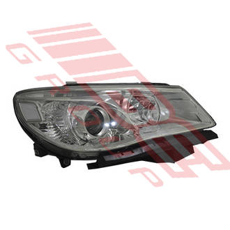 HEADLAMP - L/H - MANUAL - CHROME - TO SUIT - HOLDEN COMMODORE VF 2015-