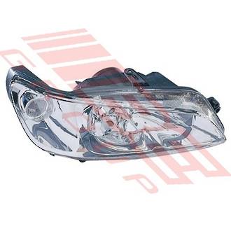 HEADLAMP - R/H - ELECTRIC/MANUAL - TO SUIT - PEUGEOT 306 1999-