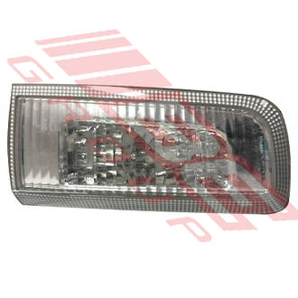 TAILGATE LAMP - R/R - (52-077) CLEAR/CHROME - TO SUIT - TOYOTA SUCCEED - NCP59G - 2002-