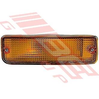 BUMPER LAMP - L/H - AMBER - TO SUIT - TOYOTA HILUX 2WD/4WD 1989-98