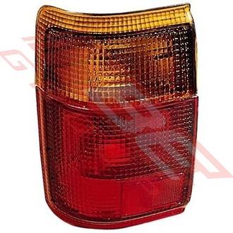 REAR LAMP - L/H - AMBER/RED - TO SUIT - TOYOTA HILUX 4WD/4 RUNNER 1989- SSR