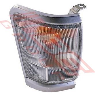 CORNER LAMP - R/H - ALL SILVER - TO SUIT - TOYOTA HILUX 2WD/4WD 1999-01