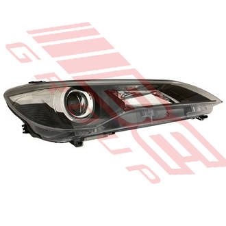 HEADLAMP - R/H - MANUAL - BLACK - ECE - TO SUIT - TOYOTA CAMRY 2015- F/LIFT