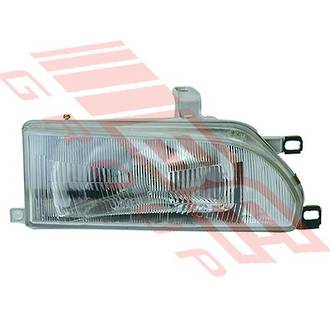 HEADLAMP - R/H - W/E MARK - TO SUIT - TOYOTA COROLLA FXGT 1988-92