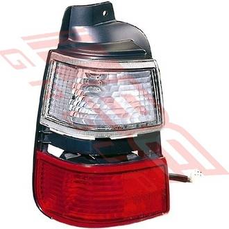 REAR LAMP - L/H - CLEAR/RED - TO SUIT - TOYOTA COROLLA AE100 F/L TOURING WAGON