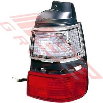 REAR LAMP - R/H - CLEAR/RED - TO SUIT - TOYOTA COROLLA AE100 F/L TOURING WAGON