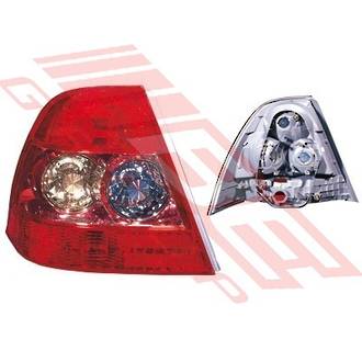 REAR LAMP - L/H - TO SUIT - TOYOTA COROLLA 2004- SDN NZ MODEL