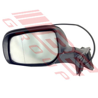 DOOR MIRROR - L/H - ELECTRIC - 3 WIRE - TO SUIT - TOYOTA COROLLA 2007- H/BACK