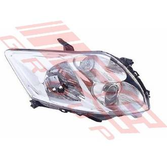 HEADLAMP - R/H - TO SUIT - TOYOTA COROLLA 2007- H/BACK