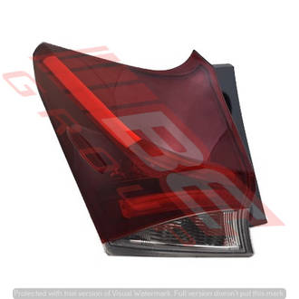 REAR LAMP - L/H - OUTER - LED - TO SUIT - TOYOTA COROLLA - NZE180 - 5DR H/B - 2015- F/LIFT