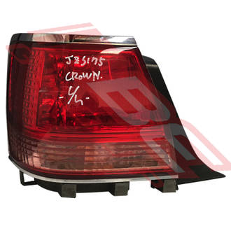 REAR LAMP - L/H - (30-291) - TO SUIT - TOYOTA CROWN 'ROYAL' - JZS175 - 4DR SED - 2001- F/LIFT