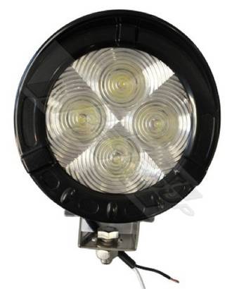 LED WORKING LAMP - 1PC - 12-24V - 4PCS LED - TO SUIT - UNIVERSAL - 112X46MM - ROUND