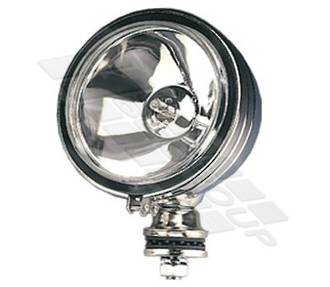 DRIVE LAMP - 1PC - CLEAR LENS - TO SUIT - H3/12V/55W - CHROME HOUSING - 6 INCH