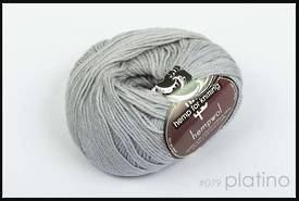65% Wool and 35% Hemp - Double Knitting / 8 Ply Weight  - Platino