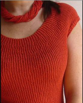 Sweetheart Top Hemp Knitting Pattern