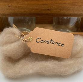 Single Sheep Carded Wool Release - Constance  (300 Gram Bags)