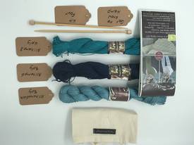 Get to Know Hemp Knitting Yarn - Kit Four - Shades of Blue