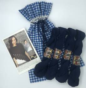 Cool Hemp Ponchette Kit in 100% Hemp - Mightnight Blue - Free Shipping in New Zealand