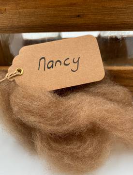Single Sheep Carded Wool Release - Nancy  (300 Gram Bags)