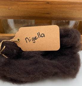 Single Sheep Carded Wool Release - Nigella (300 Gram Bags)