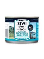 Ziwipeak Moist Mackerel & Lamb cans