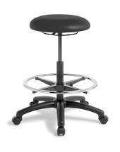 Button Stool - Hi Lift with Footring