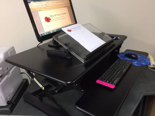 DTR2 Sit/Stand Desk top Riser