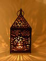 Square Moroccan lantern
