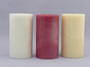 Cream, Vanilla Fragrance Candle - pillar 7.5 x 14cm