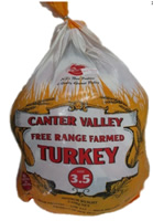 Free range turkey