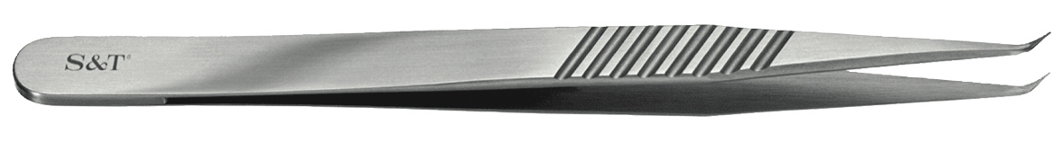 S&T Vessel Dilator 13.5cm JFAL-3d.3 Flat Handle 0.3mm 45 Degree Angulated Curved Tips