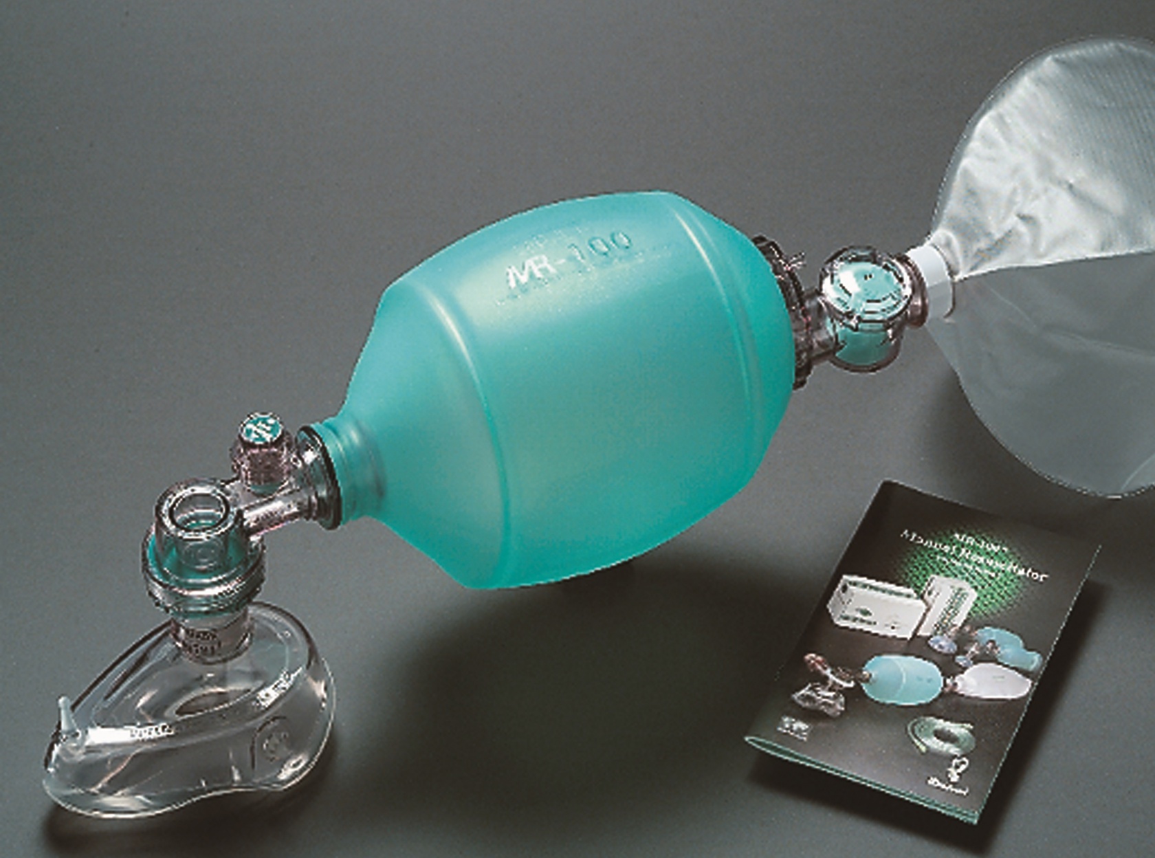 Galemed MR-100 Durable Silicone Resuscitator Adult with 5145 Mask