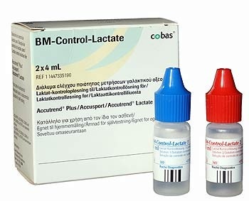 Accutrend Control Lactate 2 x 4ml Vial