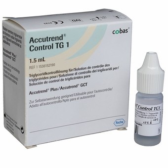 Accutrend Control Trygliceride 1 x 1.5ml Vial