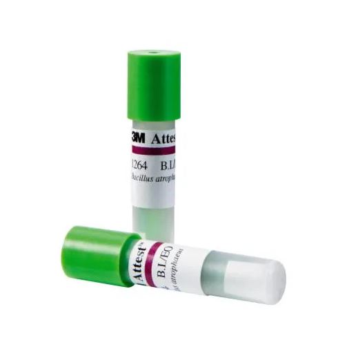 3M Attest Standard Biological Indicator Ethylene Oxide - Green Cap