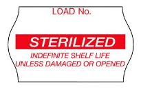 Comply Label Sterilized Red - 12 rolls