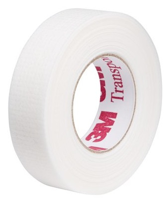 3M Transpore WHITE Surgical Tape 12.5mm