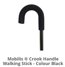 Mobilis Crook Handle Walking Stick