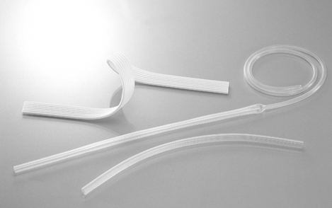 Penrose Silicone Tube S Type Trans XRD wLine  12mm x 300mm