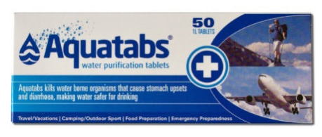 Aquatabs Water Purifying Tablets