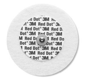 3M Red Dot Monitoring Electrode with Micropore backing and Solid Gel (Paediatric) - CTN 1000