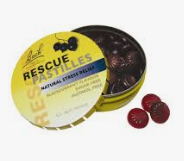 Rescue Remedy Pastilles Black Current Tin 50g