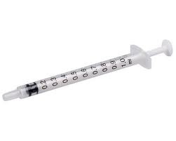 BD Syringe Luer Slip Tuberculin 1ml - Box 100