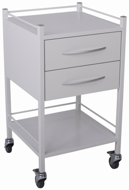 Milano Dressing or Instrument trolley with two Drawers
